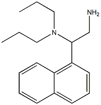 [2-amino-1-(naphthalen-1-yl)ethyl]dipropylamine 구조식 이미지