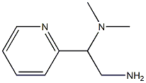 [2-amino-1-(pyridin-2-yl)ethyl]dimethylamine Structure