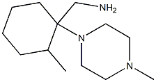 [2-methyl-1-(4-methylpiperazin-1-yl)cyclohexyl]methylamine 구조식 이미지