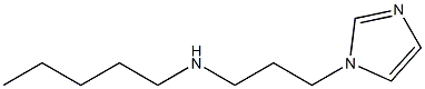 [3-(1H-imidazol-1-yl)propyl](pentyl)amine 구조식 이미지