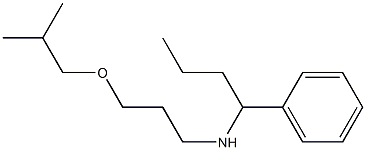 [3-(2-methylpropoxy)propyl](1-phenylbutyl)amine 구조식 이미지