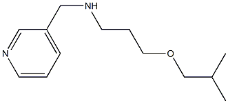 [3-(2-methylpropoxy)propyl](pyridin-3-ylmethyl)amine Structure