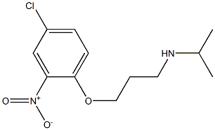 [3-(4-chloro-2-nitrophenoxy)propyl](propan-2-yl)amine 구조식 이미지