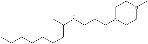 [3-(4-methylpiperazin-1-yl)propyl](nonan-2-yl)amine 구조식 이미지