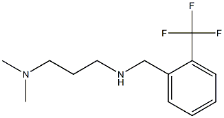 [3-(dimethylamino)propyl]({[2-(trifluoromethyl)phenyl]methyl})amine 구조식 이미지