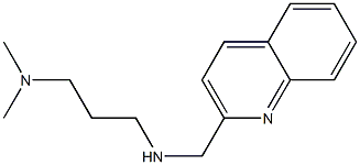 [3-(dimethylamino)propyl](quinolin-2-ylmethyl)amine 구조식 이미지