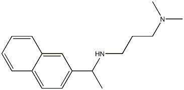 [3-(dimethylamino)propyl][1-(naphthalen-2-yl)ethyl]amine 구조식 이미지