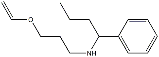 [3-(ethenyloxy)propyl](1-phenylbutyl)amine 구조식 이미지