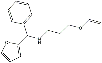 [3-(ethenyloxy)propyl][furan-2-yl(phenyl)methyl]amine Structure