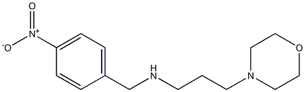 [3-(morpholin-4-yl)propyl][(4-nitrophenyl)methyl]amine 구조식 이미지