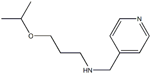 [3-(propan-2-yloxy)propyl](pyridin-4-ylmethyl)amine Structure