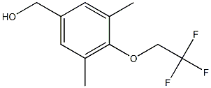 [3,5-dimethyl-4-(2,2,2-trifluoroethoxy)phenyl]methanol 구조식 이미지