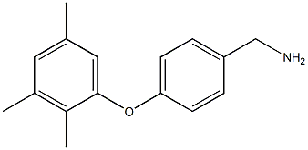 [4-(2,3,5-trimethylphenoxy)phenyl]methanamine Structure