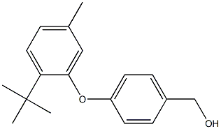 [4-(2-tert-butyl-5-methylphenoxy)phenyl]methanol 구조식 이미지