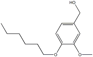 [4-(hexyloxy)-3-methoxyphenyl]methanol Structure