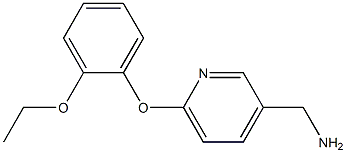 [6-(2-ethoxyphenoxy)pyridin-3-yl]methylamine 구조식 이미지