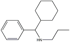 [cyclohexyl(phenyl)methyl](propyl)amine 구조식 이미지