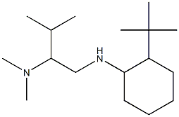 {1-[(2-tert-butylcyclohexyl)amino]-3-methylbutan-2-yl}dimethylamine Structure
