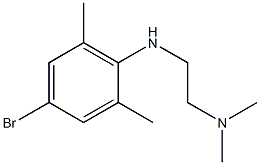 {2-[(4-bromo-2,6-dimethylphenyl)amino]ethyl}dimethylamine 구조식 이미지