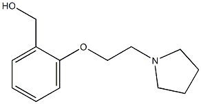 {2-[2-(pyrrolidin-1-yl)ethoxy]phenyl}methanol 구조식 이미지