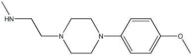 {2-[4-(4-methoxyphenyl)piperazin-1-yl]ethyl}(methyl)amine 구조식 이미지