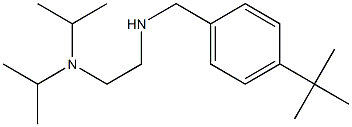 {2-[bis(propan-2-yl)amino]ethyl}[(4-tert-butylphenyl)methyl]amine Structure