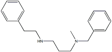 {3-[benzyl(methyl)amino]propyl}(2-phenylethyl)amine 구조식 이미지