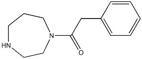1-(1,4-diazepan-1-yl)-2-phenylethan-1-one Structure