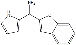 1-(1-benzofuran-2-yl)-1-(1H-pyrrol-2-yl)methanamine 구조식 이미지