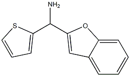 1-(1-benzofuran-2-yl)-1-thien-2-ylmethanamine 구조식 이미지