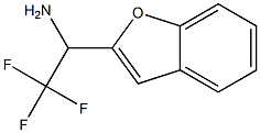 1-(1-benzofuran-2-yl)-2,2,2-trifluoroethanamine 구조식 이미지