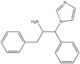 1-(1H-imidazol-1-yl)-1,3-diphenylpropan-2-amine 구조식 이미지