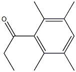 1-(2,3,5,6-tetramethylphenyl)propan-1-one Structure