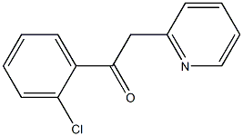 1-(2-chlorophenyl)-2-(pyridin-2-yl)ethan-1-one 구조식 이미지