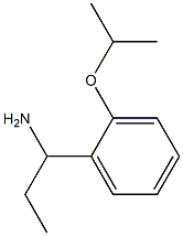 1-(2-isopropoxyphenyl)propan-1-amine 구조식 이미지