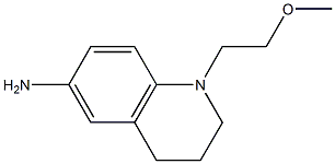 1-(2-methoxyethyl)-1,2,3,4-tetrahydroquinolin-6-amine 구조식 이미지