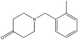 1-(2-methylbenzyl)piperidin-4-one Structure