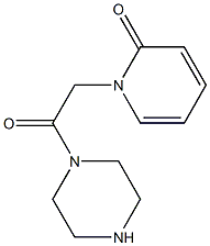 1-(2-oxo-2-piperazin-1-ylethyl)pyridin-2(1H)-one Structure