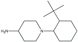 1-(2-tert-butylcyclohexyl)piperidin-4-amine 구조식 이미지