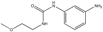 1-(3-aminophenyl)-3-(2-methoxyethyl)urea Structure