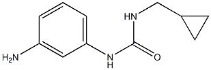 1-(3-aminophenyl)-3-(cyclopropylmethyl)urea 구조식 이미지