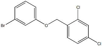 1-(3-bromophenoxymethyl)-2,4-dichlorobenzene Structure