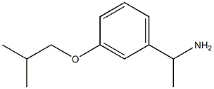 1-(3-isobutoxyphenyl)ethanamine 구조식 이미지