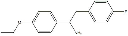 1-(4-ethoxyphenyl)-2-(4-fluorophenyl)ethan-1-amine Structure
