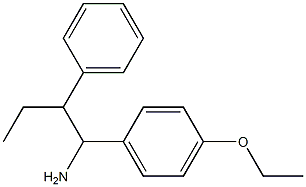 1-(4-ethoxyphenyl)-2-phenylbutan-1-amine Structure