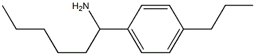 1-(4-propylphenyl)hexan-1-amine 구조식 이미지