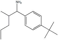 1-(4-tert-butylphenyl)-2-methylpentan-1-amine 구조식 이미지