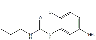 1-(5-amino-2-methoxyphenyl)-3-propylurea Structure