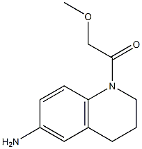 1-(6-amino-1,2,3,4-tetrahydroquinolin-1-yl)-2-methoxyethan-1-one 구조식 이미지