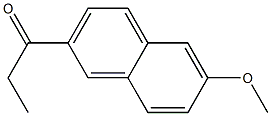 1-(6-methoxynaphthalen-2-yl)propan-1-one 구조식 이미지